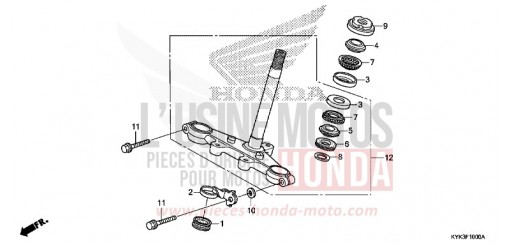 LENKSCHAFT (CRF110FD/E/H/J) CRF110FD de 2013